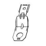 Produktfoto 1 von TE Connectivity 1027  Automotive, Kfz-Steckverbinder, Clip, Weiß