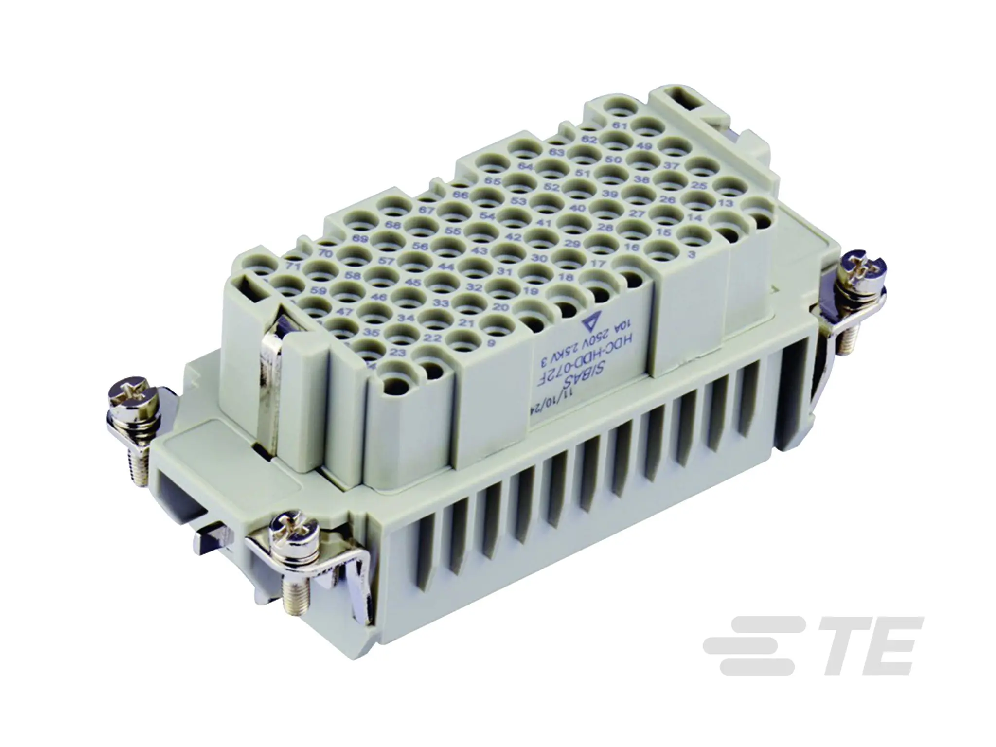 Produktfoto 1 von TE Connectivity T2030722201-000 Schwere Steckverbinder Einfügen, Buchse 72-polig