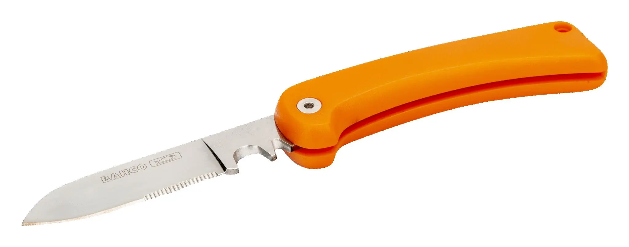 Produktfoto 1 von Bahco 2820 85 mm Messer, Klappmesser / Kunststoff Griff, Länge 195mm, 75 g