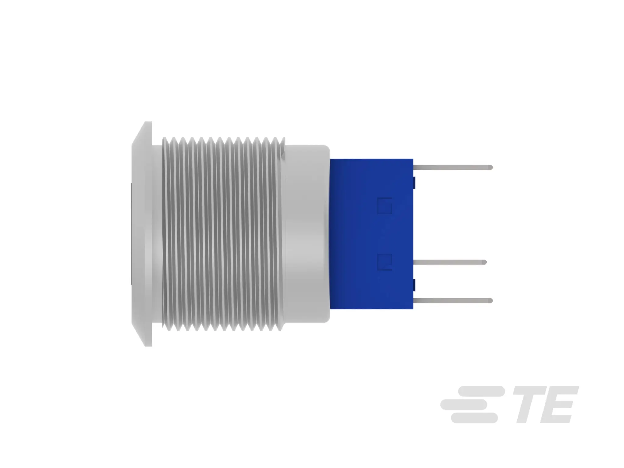 Produktfoto 1 von TE Connectivity Alcoswitch AV19 Druckschalter Gelb, Rot Beleuchtet Ein-Aus Schraubanschlussklemme, SPST / 3 A 250 V ac,