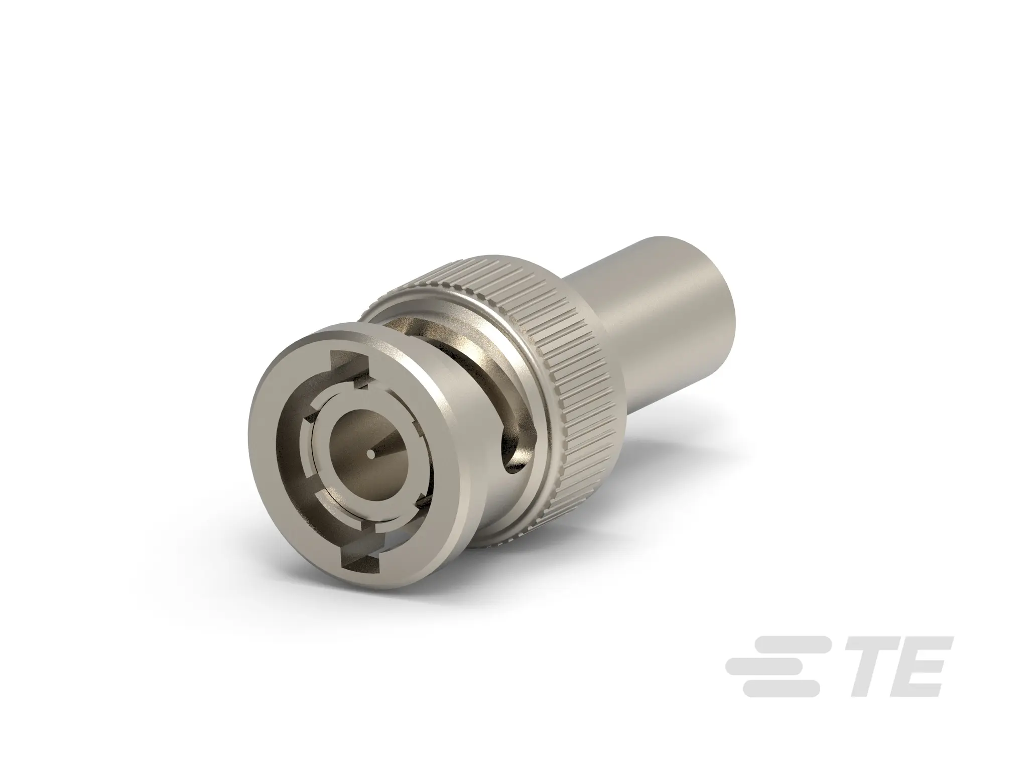 Produktfoto 1 von TE Connectivity 2-52 Stecker Koaxialsteckverbinder BNC-Steckverbinder, Kabel, 50 Ω Crimpbefestigung, 14.53 mm, Gerade
