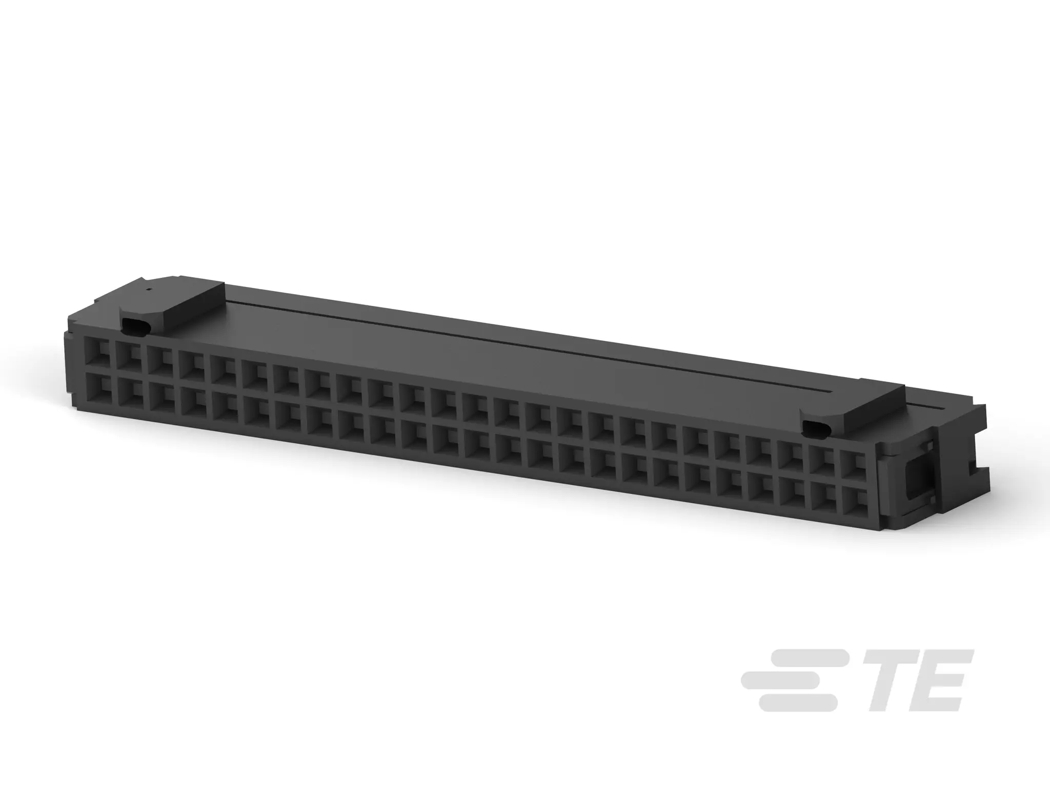 Produktfoto 1 von TE Connectivity AMP-LATCH Novo IDC-Steckverbinder Buchse, Vertikal, 50-polig Kabel / 2-reihig, Raster 2.54 mm