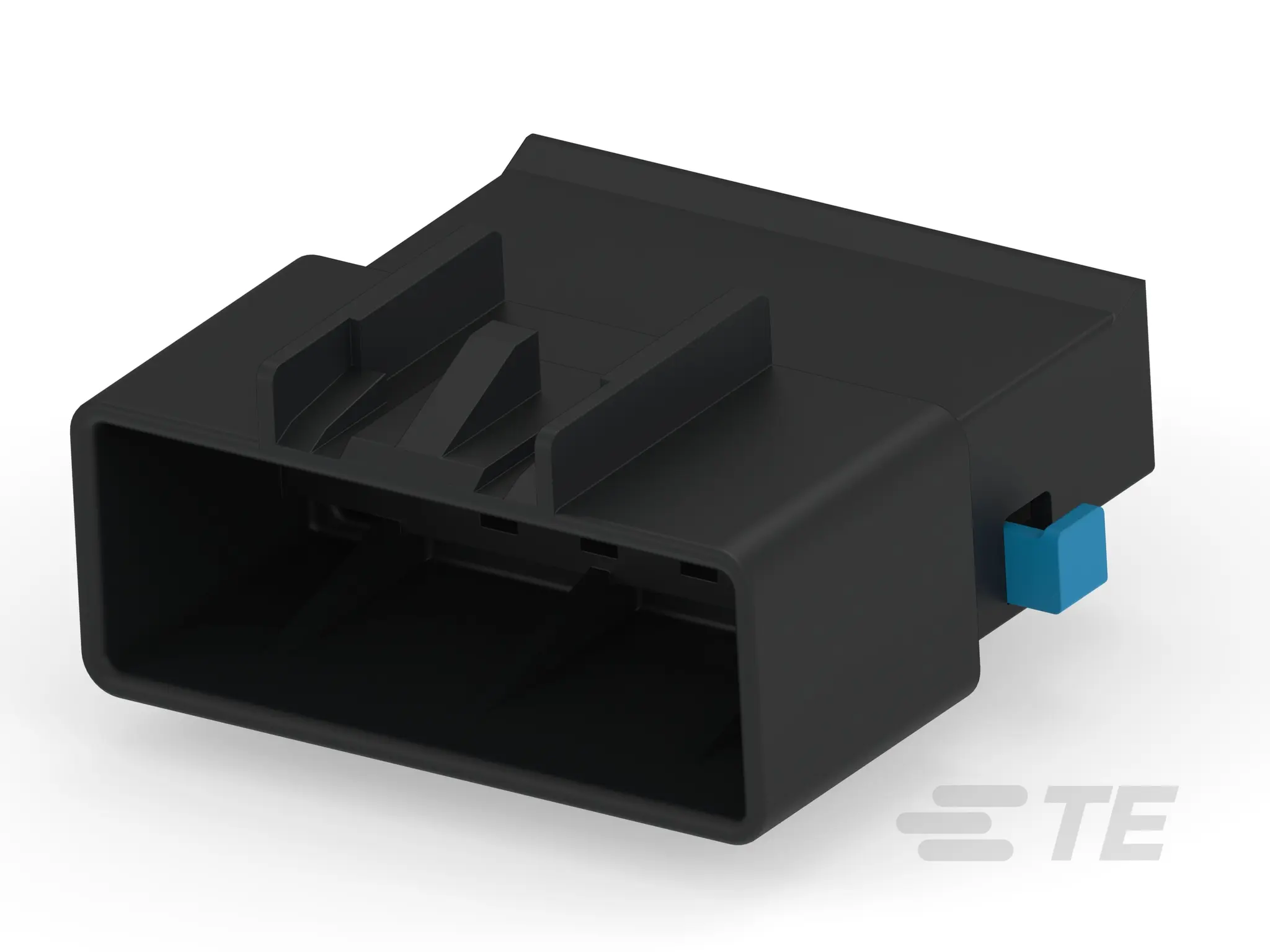 Produktfoto 1 von TE Connectivity AMP Serie Gehäuse für Steckeranschlüsse Polyamid Glasfaser, Stecker, Gerade, 5-polig, Gehäuse für Draht