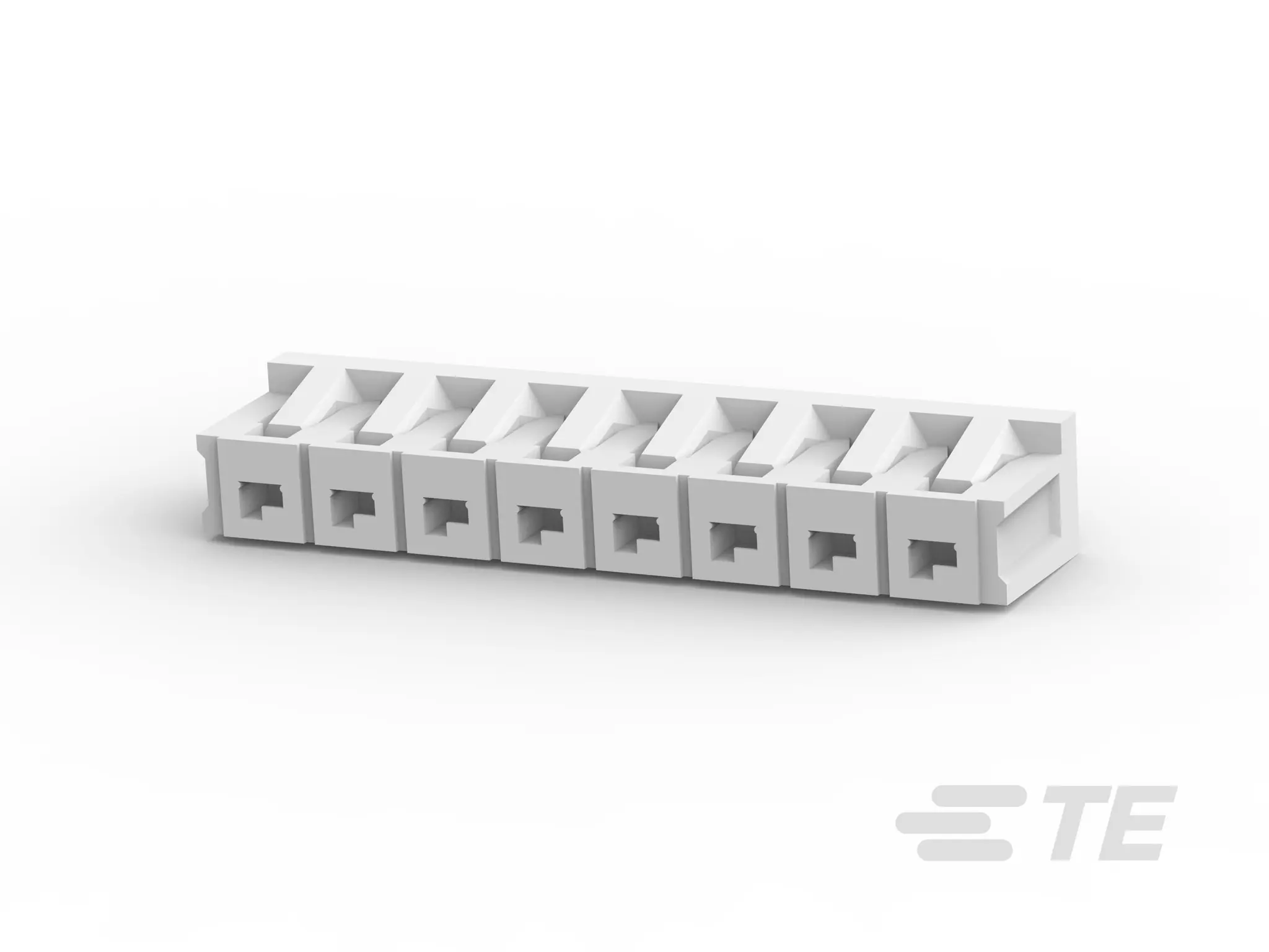 Produktfoto 1 von TE Connectivity AMP-IN Leiterplattensteckverbinder Vertikal, 8-polig / 1-reihig, Raster 2.5 mm Raster