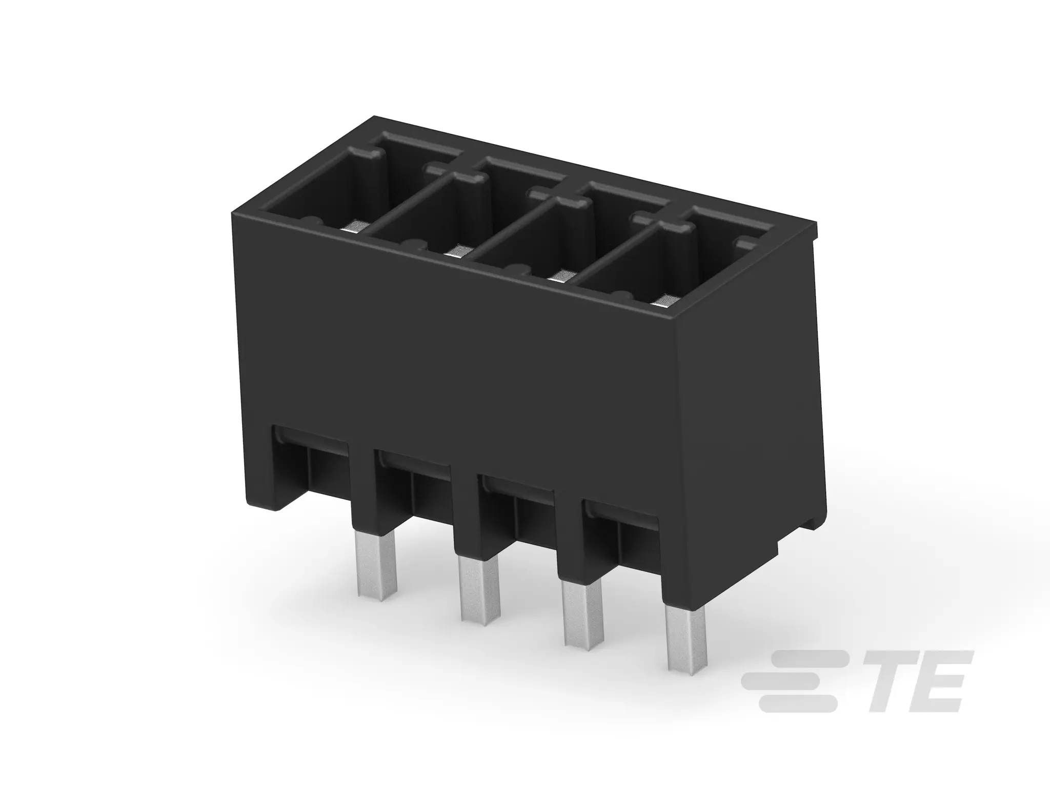 Produktfoto 1 von TE Connectivity 1776130 Steckbarer Klemmenblock 4-Kontakte 3.5mm-Raster Gerade