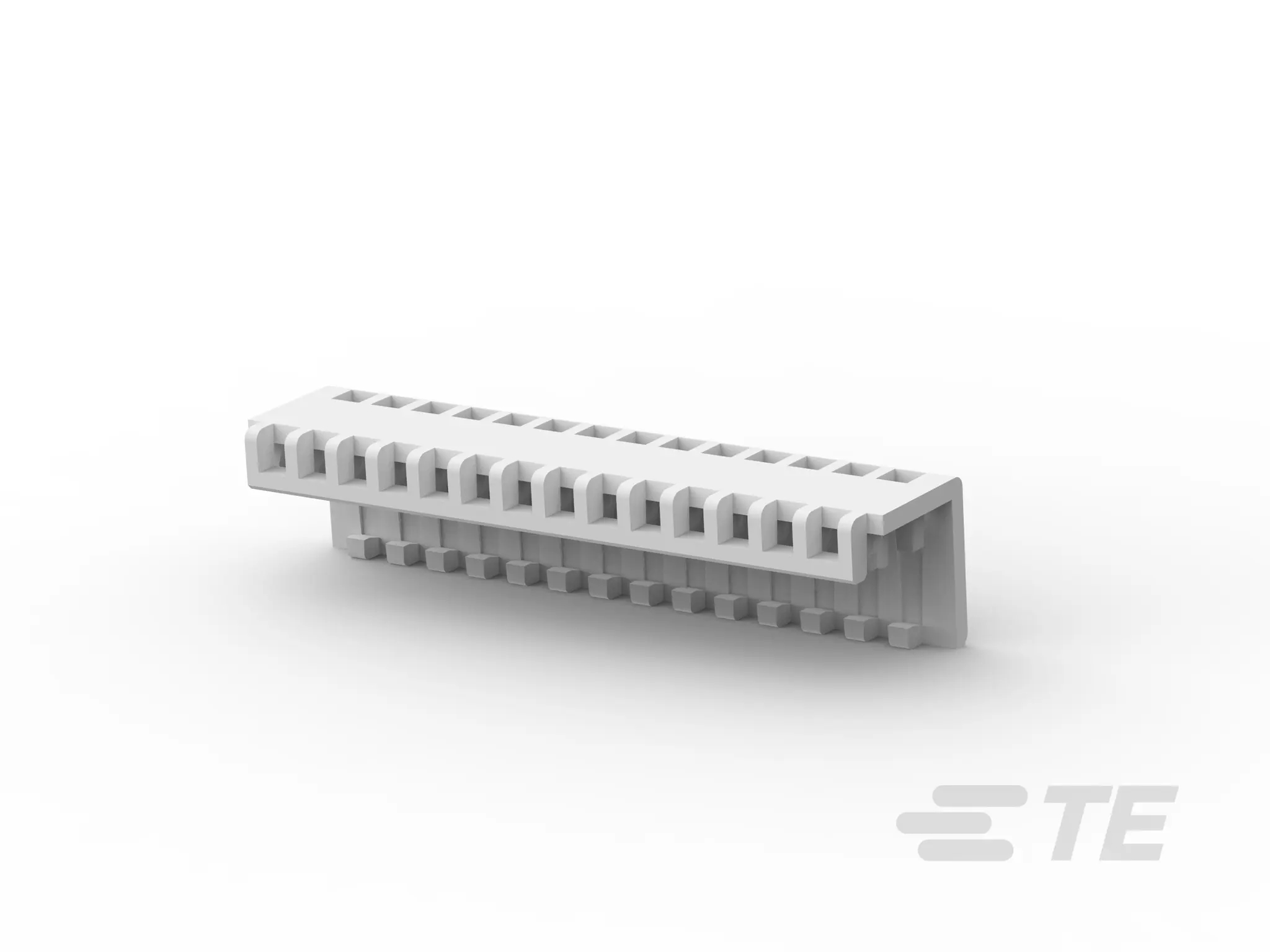 Produktfoto 1 von TE Connectivity MTA-100 Leiterplattenleiste, 15-polig, Raster 2.54 mm Raster Platine, Unisoliert