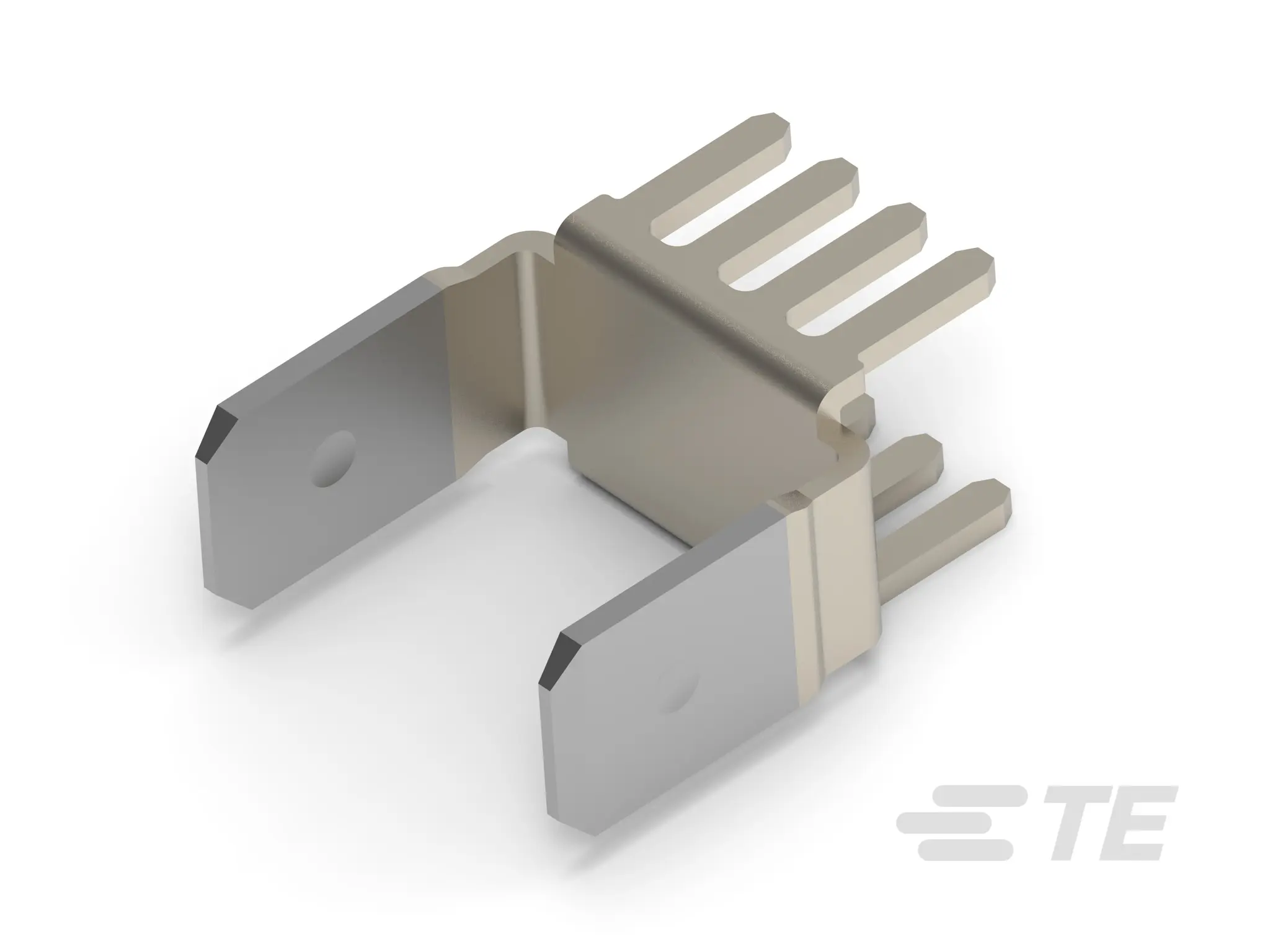 Produktfoto 1 von TE Connectivity AMP Power Tap Leistungssteckverbinder Stromversorgungssteckverbinder, PIN 8-polig / 15A, PCB