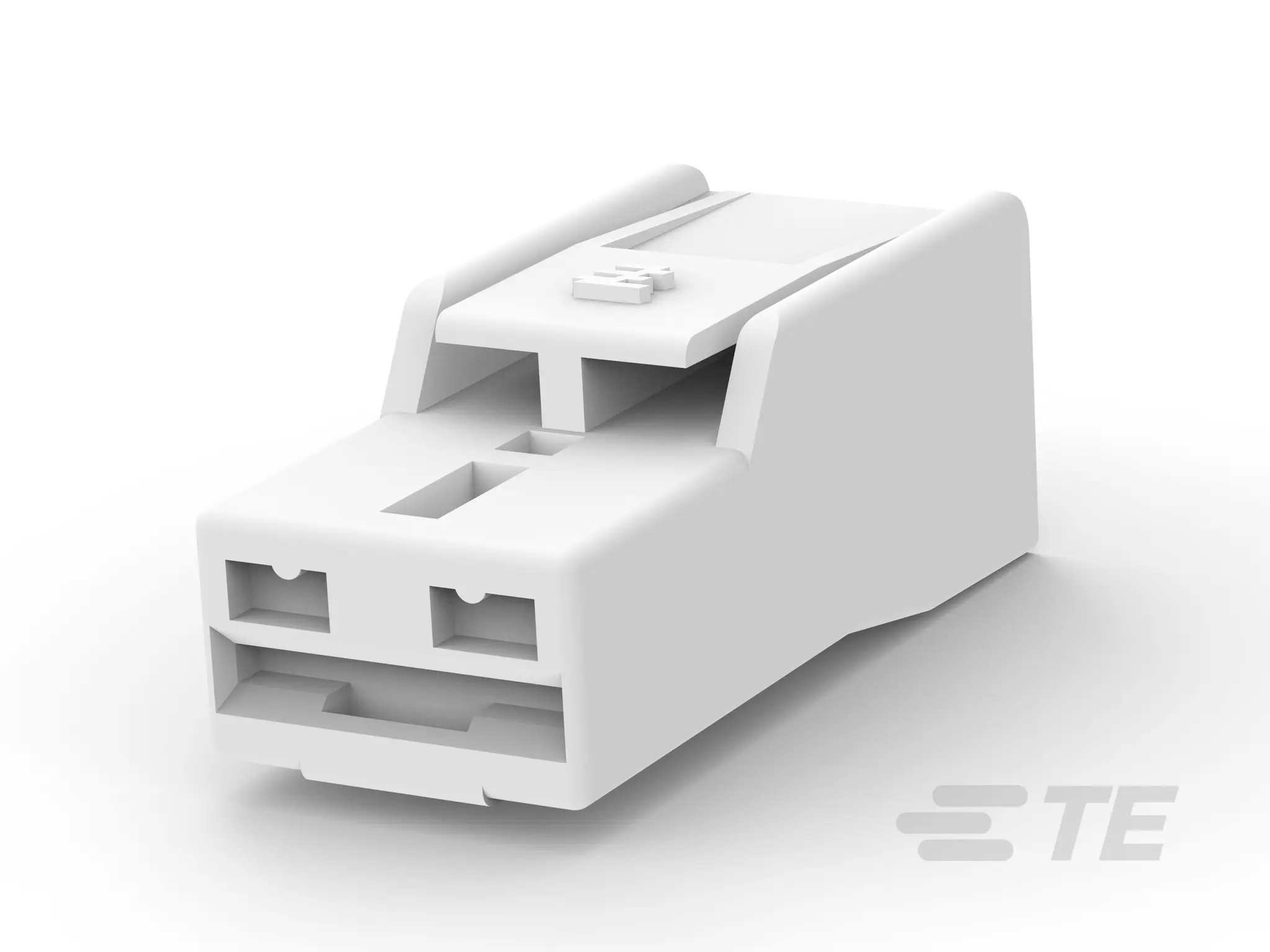 Produktfoto 1 von TE Connectivity Positive Lock 250 Kfz-Steckverbinderzubehör, Gehäuseanschluss, Buchse, 1-polig, Natur