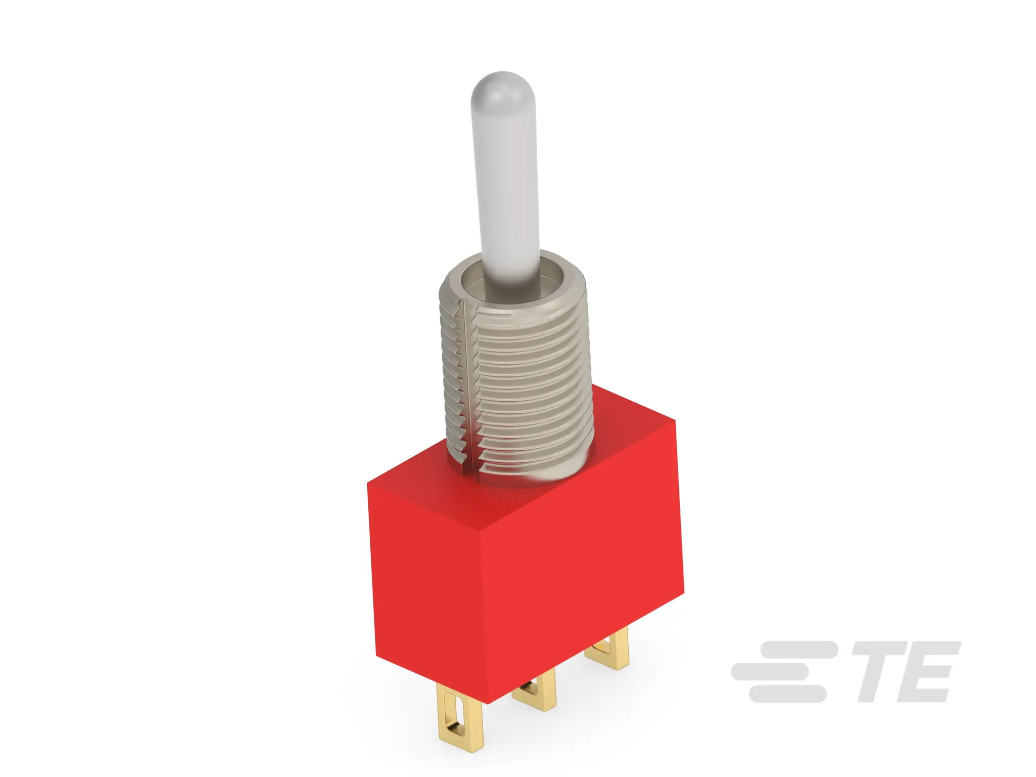 Produktfoto 1 von TE Connectivity Panel Kippschalter 1-poliger Umschalter, Ein-Aus-Ein, 20 V dc, 20 V ac, 400mA, Drahtöse