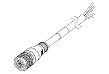 Produktfoto 1 von Molex 120065 Kabel assembliert, 4-adrig Gelb, 10 m, Thermoplastisches Elastomer