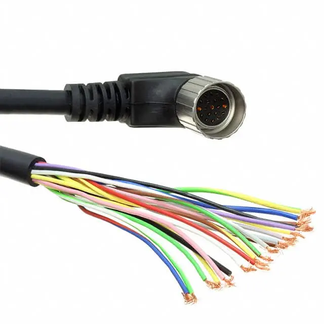 Produktfoto 1 von Molex 120094 Steuerleitung, M23, Rechtwinklig Buchse / Anschlusslitze, Länge 25 m