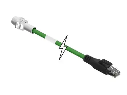 Produktfoto 1 von Molex 120108, 4-polig konfektioniertes Sensorkabel, Gerade Stecker 4 / Gerade Buchse, Länge 1 m