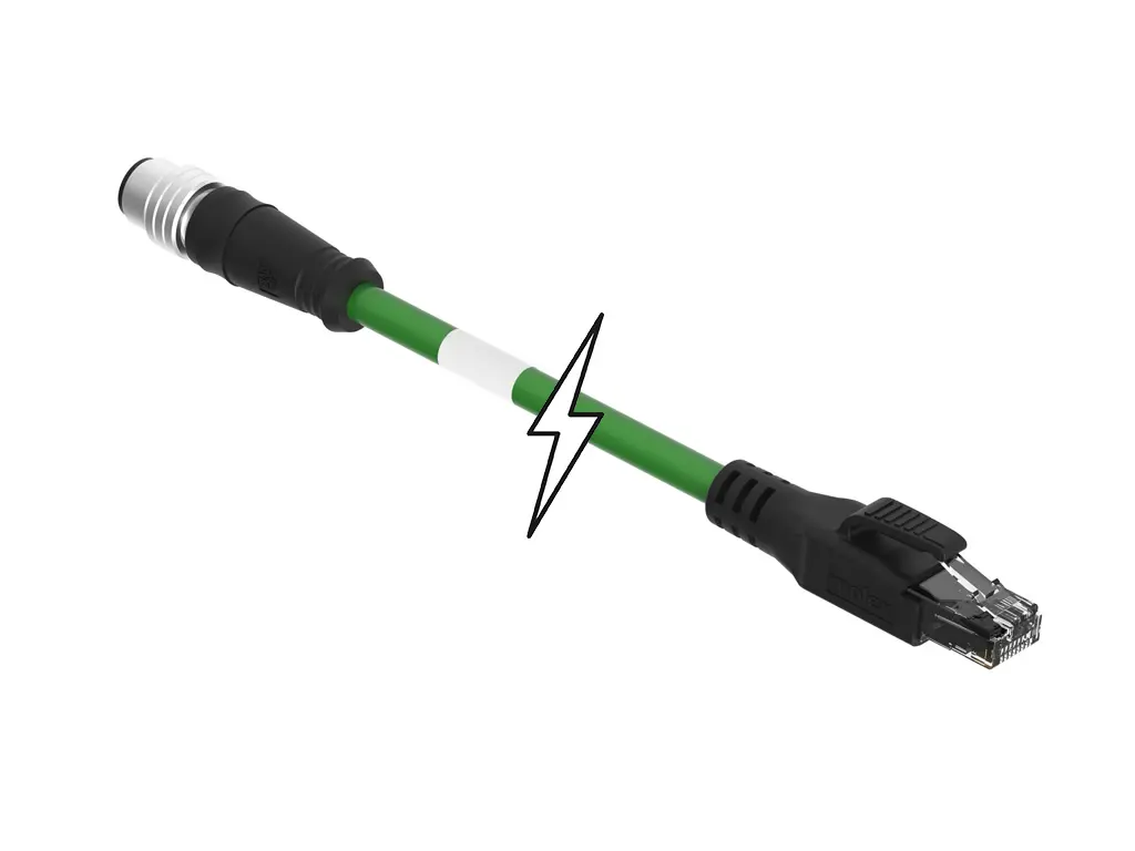 Produktfoto 1 von Molex 120108 Cat5e Ethernet-Kabel, 10 m, Grün Abgeschirmt Geschirmt, Aussen ø 6.70 mm Außen-ø , Polyurethan