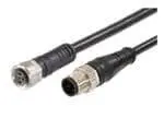 Produktfoto 1 von Molex 120087, 4-polig konfektioniertes Sensorkabel, Gerade Buchse / Gerade Stecker, Länge 250 mm