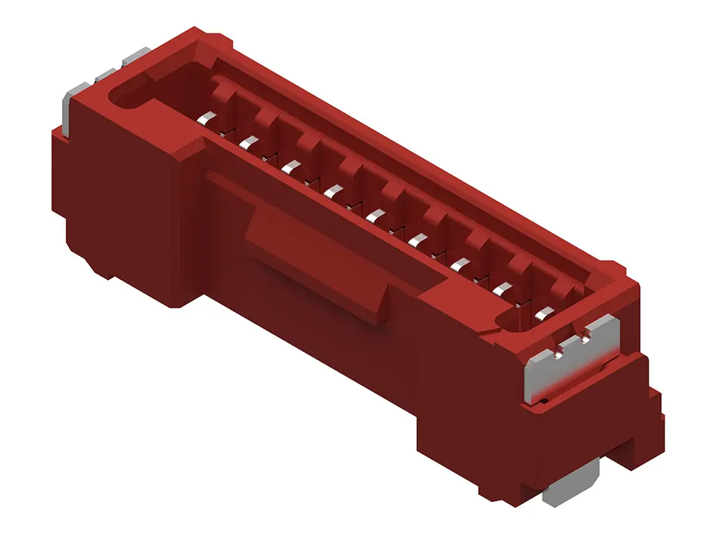 Produktfoto 1 von Molex 505568 Leiterplattenleiste Vertikal / 1-reihig, Raster 1.25 mm Raster Platine, Draht-zu-Platine-Signal, Ummantelt