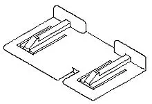 Produktfoto 1 von Molex Klemmenpositionshalter Adapter, 51117