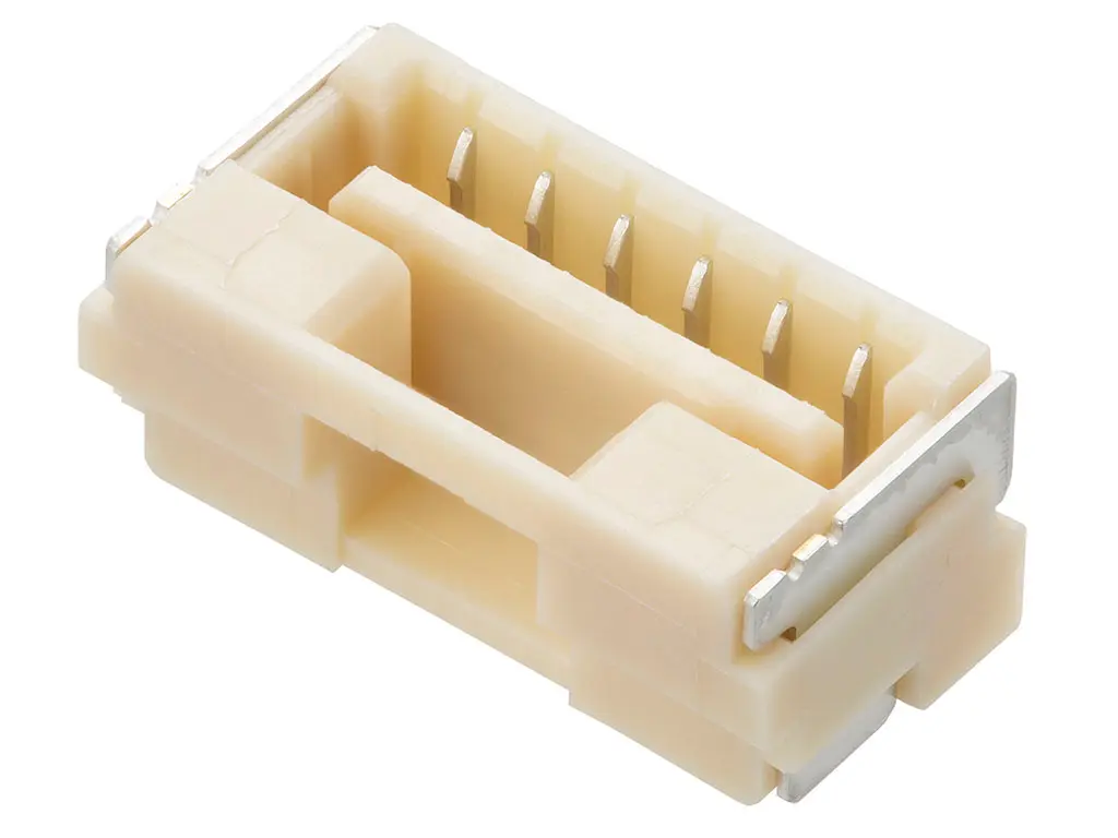 Produktfoto 1 von Molex 50238 Grundleiste Vertikal, 9-polig / 1-reihig, Raster 1.25 mm Raster Oberfläche, Kabel-Platine