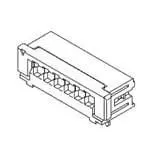 Produktfoto 1 von Molex 52151 Stecker Steckverbindergehäuse 2 mm, 3-polig / 1-reihig