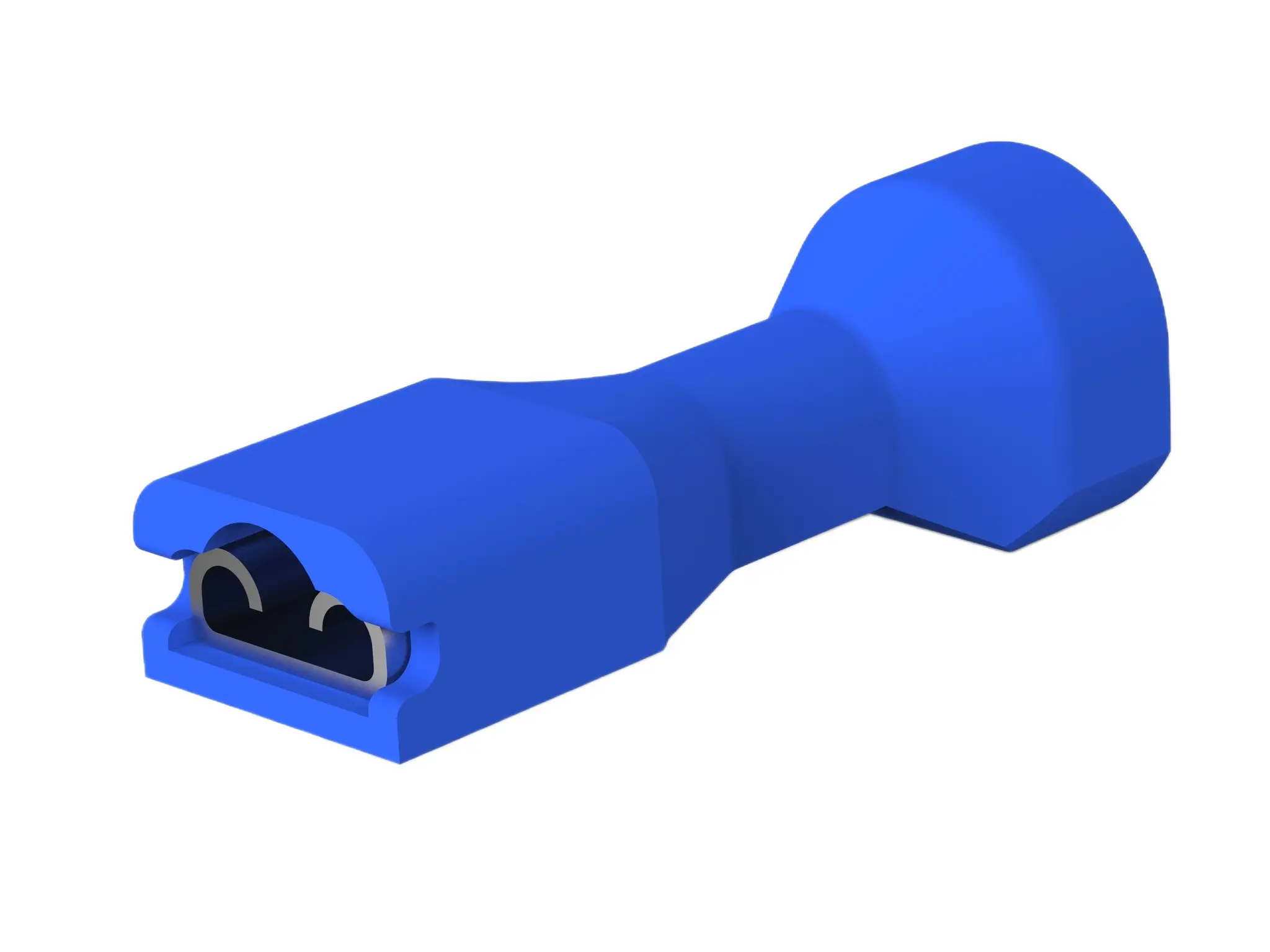 Produktfoto 1 von TE Connectivity Ultra-Fast .187 Flachsteckhülse, Blau, Isoliert, 4.75 x 0.51 mm, Buchse, 16 AWG min, 14 AWG