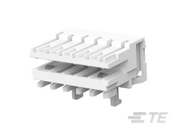Produktfoto 1 von TE Connectivity Serie 4-1534 Kantensteckverbinder Buchse, 2.5 mm, 5-polig, 1-reihig, gewinkelt, Kabel IDC