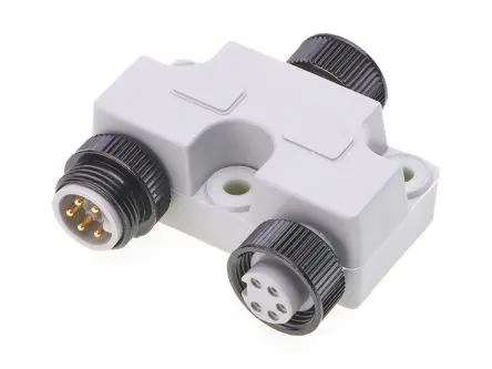 Produktfoto 1 von Molex 130035 Standard Industrie-Rundsteckverbinder Stecker, Buchse 5-polig Stecker/Buchse 8A Kabel IP67