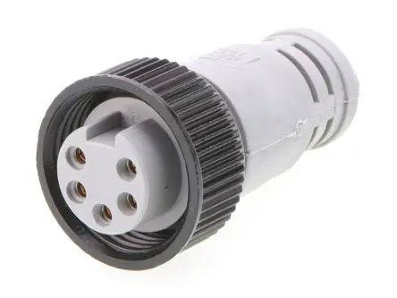 Produktfoto 1 von Molex 130039 Standard Industrie-Rundsteckverbinder Buchse 5-polig Buchse 8A Kabel IP67
