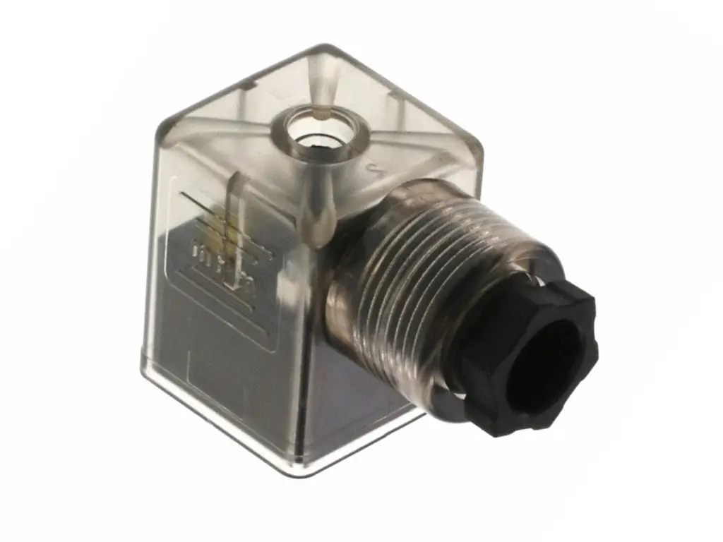 Produktfoto 1 von Molex 121064  Ventilsteckverbinder 2P / 24 V mit Lampe