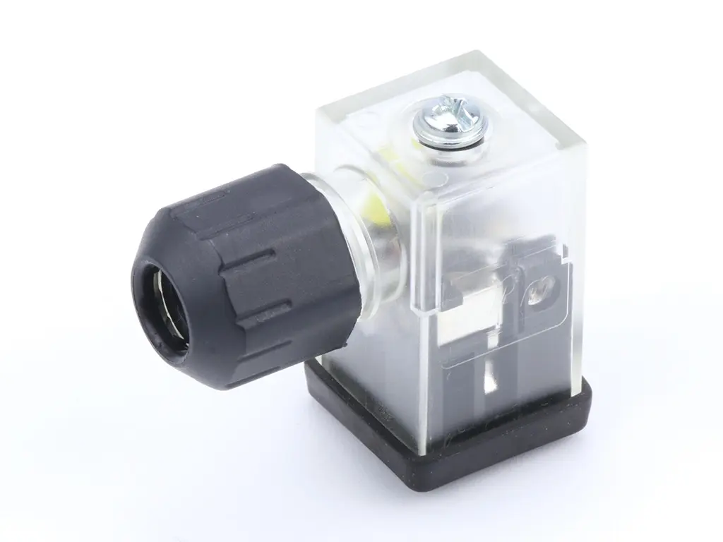 Produktfoto 1 von Molex 121210  Ventilsteckverbinder 2P / 24 V mit Lampe