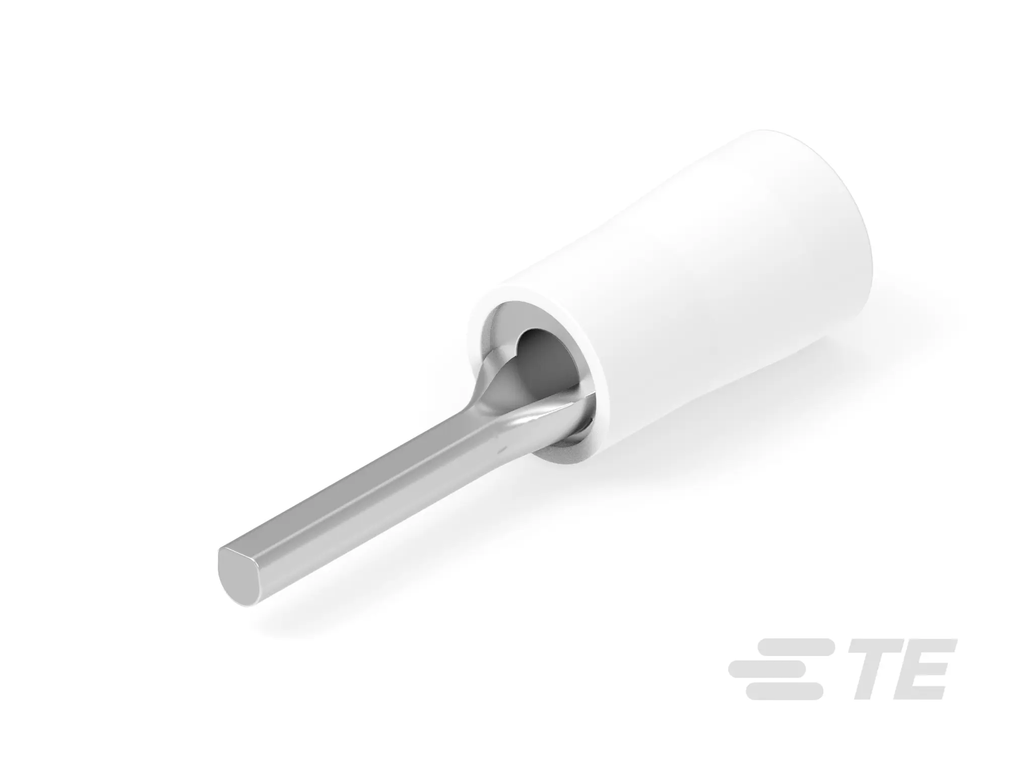 Produktfoto 1 von TE Connectivity PIDG Kupfer Crimp-Drahtstift für Draht