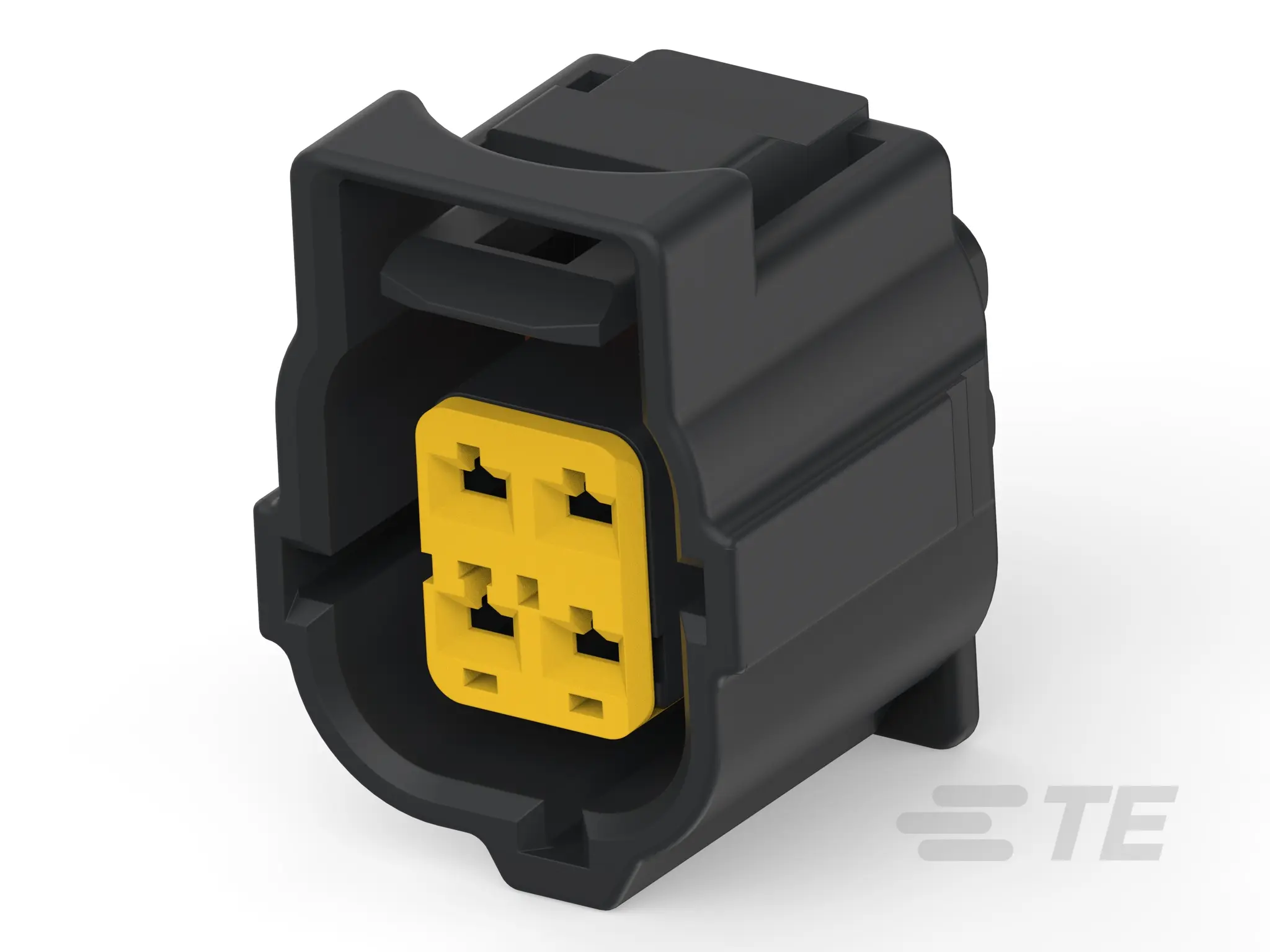 Produktfoto 1 von TE Connectivity 1843 Steckverbindergehäuse, Steckergehäuse, Stecker, Schwarz