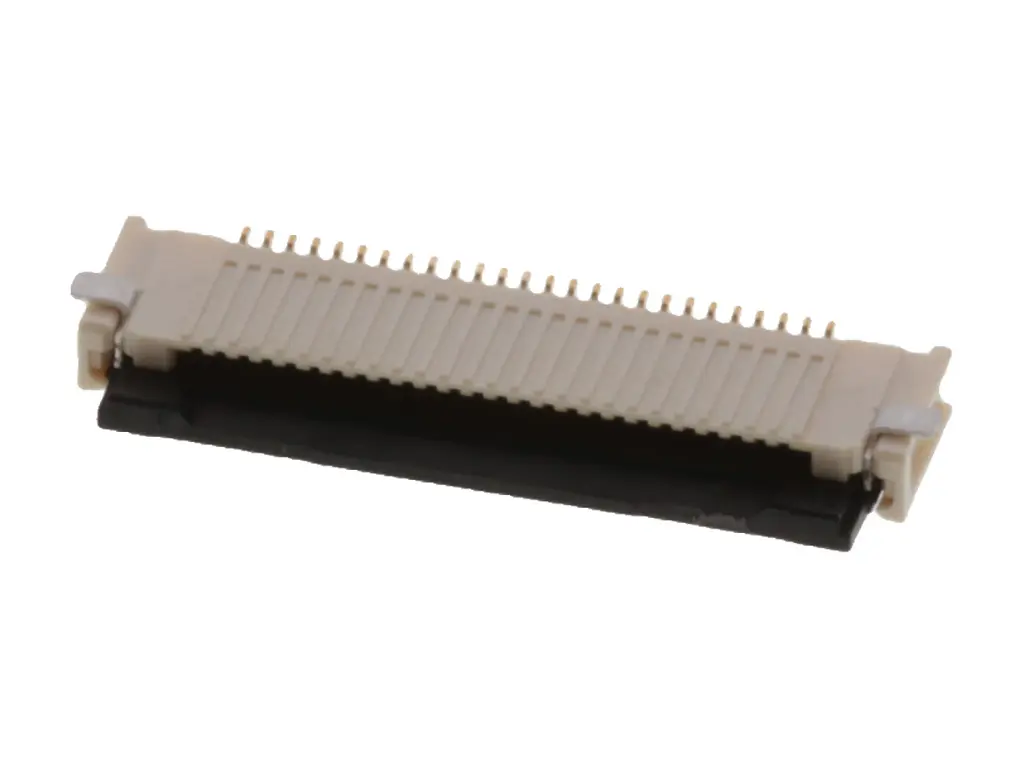Produktfoto 1 von Molex 505110-2691, SMD gewinkelt FPC-Steckverbinder, 26-polig, Raster 0.5 mm