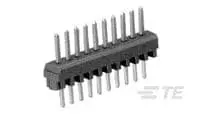 Produktfoto 1 von TE Connectivity AMPMODU Leiterplattenleiste Vertikal, 10-polig / 1-reihig, Raster 1.27 mm Raster Platine,