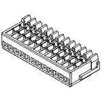 Produktfoto 1 von Molex 54596 Leiterplattenleiste, 10-polig, Raster 1 mm Raster Platine, Unisoliert