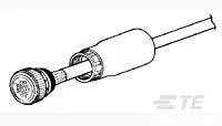 Produktfoto 1 von TE Connectivity AMP Circular Plastic Connectors 18 mm Rundsteckverbinder Stecker 1-polig Stecker