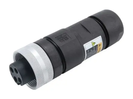 Produktfoto 1 von Molex, Gerade 130070 Rundsteckverbinder Adapter 4 M35, IP67 Buchse Buchse