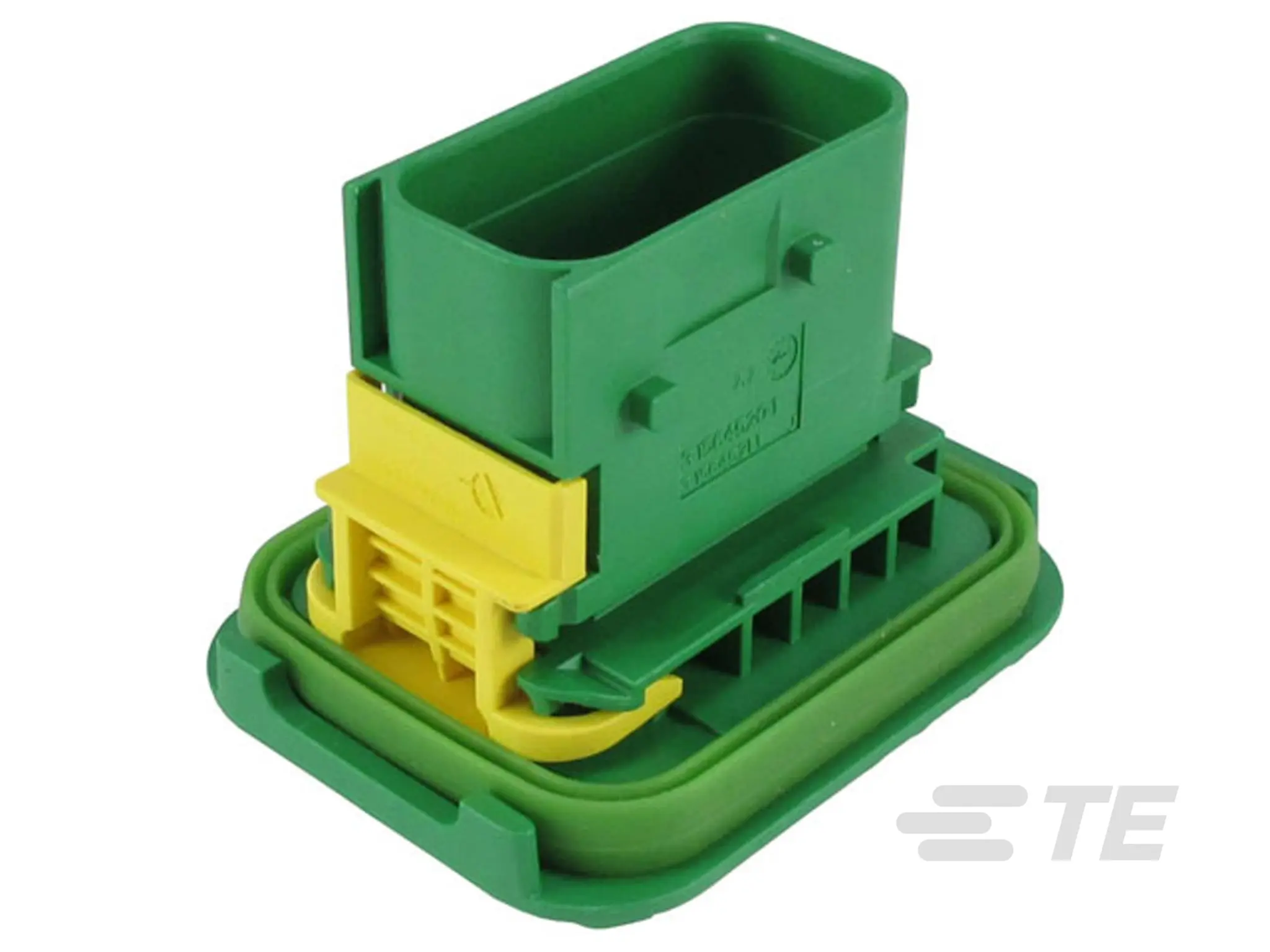 Produktfoto 1 von TE Connectivity 3-1564520-1 Serie Gehäuse für Steckeranschlüsse Glasfaserverstärktes Polybutylenterephthalat, Stecker,