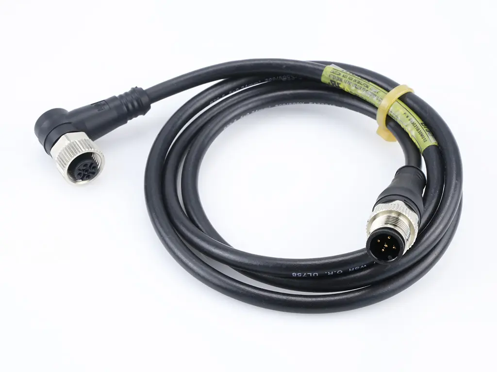 Produktfoto 1 von Molex 120066, 5-polig konfektioniertes Sensorkabel, M12, Gerade Stecker 5 / M12 Buchse, Länge 2 m