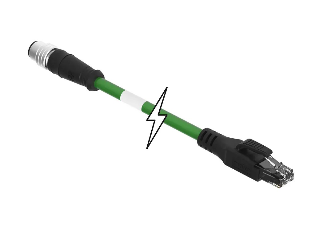 Produktfoto 1 von Molex 120108 Cat5e Ethernet-Kabel, 5 m, Grün Abgeschirmt Geschirmt, Aussen ø 6.70 mm Außen-ø , Polyurethan