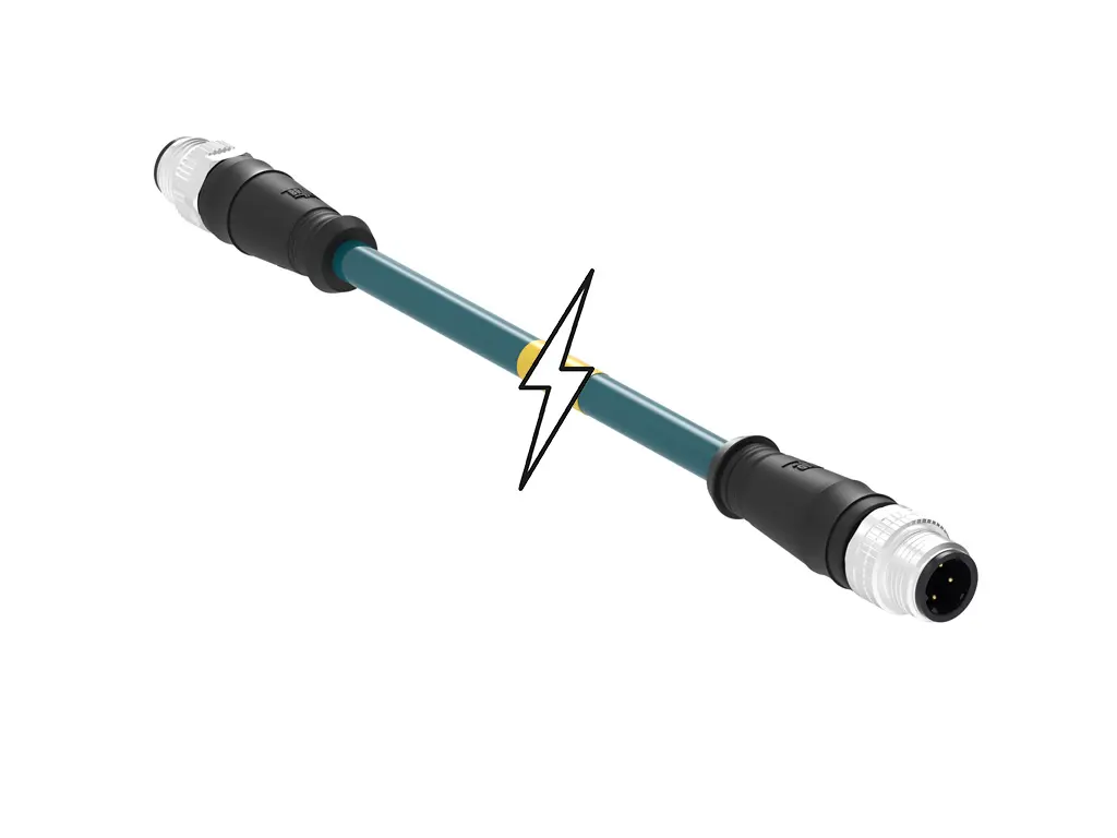 Molex 120108 Ethernet-Kabel, 10 m, Blaugrün Geschirmt, Aussen ø 6.50 mm Außen-ø , Thermoplastisches Polyurethan