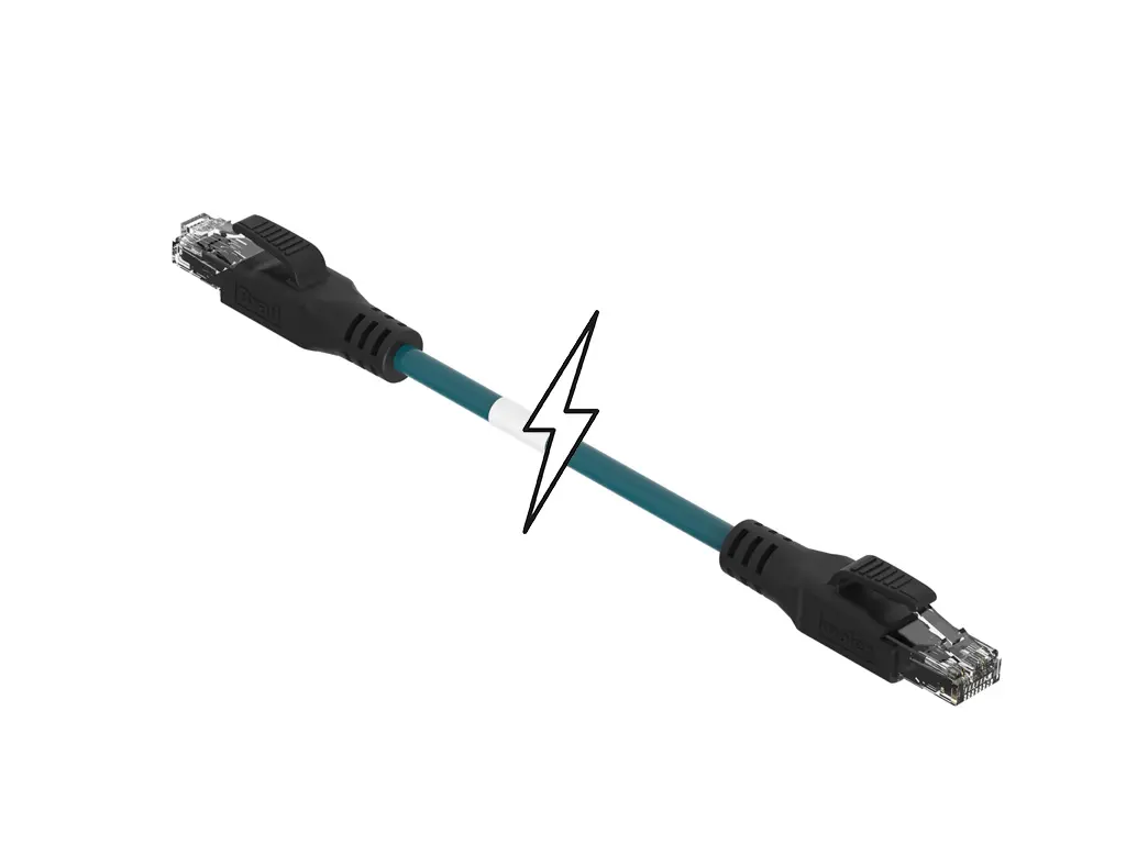 Produktfoto 1 von Molex 120108 Ethernet-Kabel Geschirmt Blaugrün, 10 m, Thermoplastisches Polyurethan