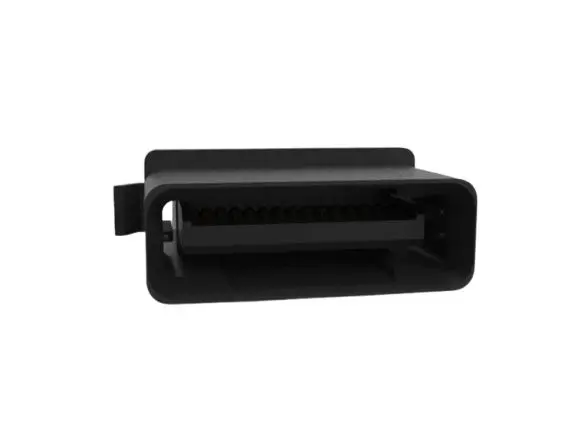 Produktfoto 1 von TE Connectivity 1-1612 Leiterplattensteckverbinder Gerade, 14-polig / 1-reihig, Raster 1.5 mm Raster Panel, Kabel zu