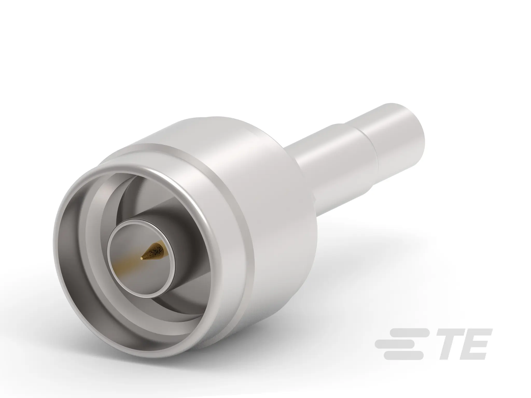 Produktfoto 1 von TE Connectivity 10572 Stecker Koaxialsteckverbinder N-Steckverbinder, Frei hängend, 50 Ω Crimpbefestigung, 19.05 mm,