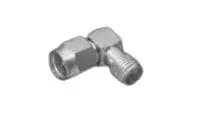 TE Connectivity 10550 Stecker/Buchse Koaxialsteckverbinder SMA-Steckverbinder, Frei hängend, 50 Ω Kabel, gewinkelt