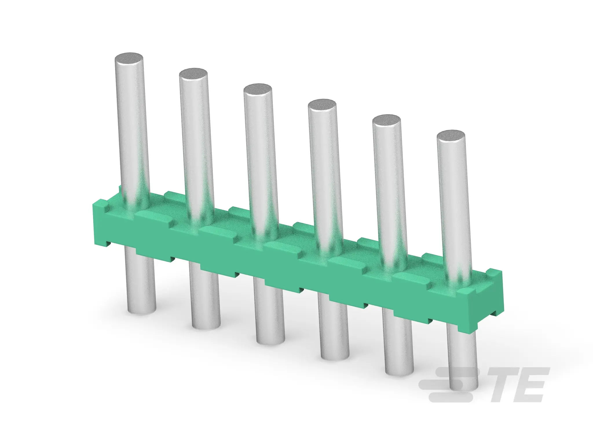 TE Connectivity Buchanan Steckbarer Klemmenblock Header 6-Kontakte 3.5mm-Raster Vertikal