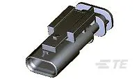Produktfoto 1 von TE Connectivity 2-1703494-1 Serie Steckverbindergehäuse Glasfaserverstärktes Polybutylenterephthalat, Stecker, Gerade,