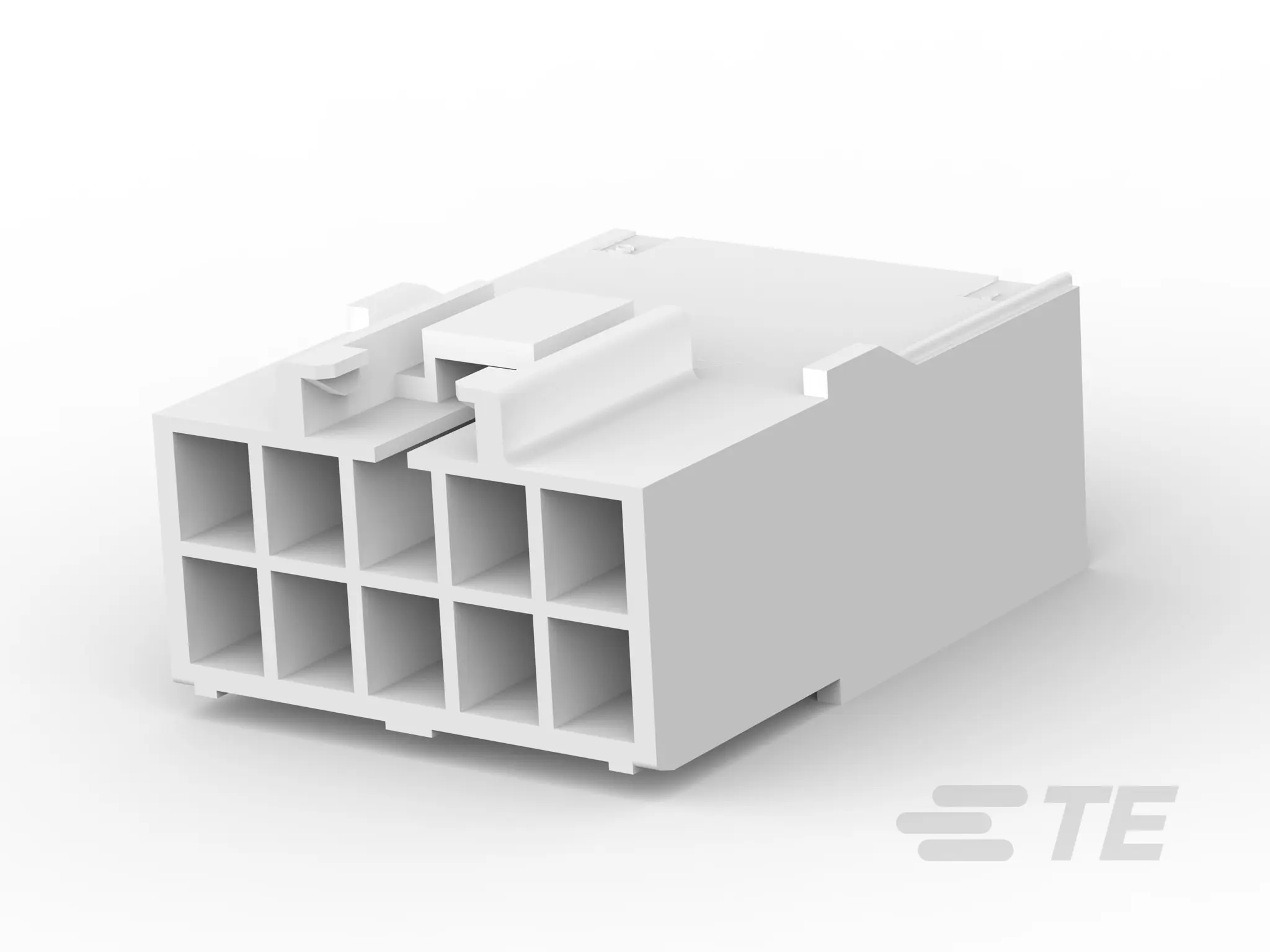 Produktfoto 1 von TE Connectivity AMP Power Gehäuse Register, Kabel Gehäuse