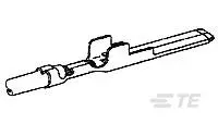 Produktfoto 1 von TE Connectivity 1702 Kfz-Steckverbinderzubehör, Stecker, Laschenkontakt, Stecker, Stecker, Schwarz
