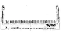 Produktfoto 1 von TE Connectivity 1717 PCI, Gerade Steckverbinder für Speicherkarten