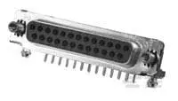 Produktfoto 1 von TE Connectivity AMPLIMITE D-Sub-Steckverbinder Vertikal, 25-polig 2.77 mm Raster, Platine Buchse