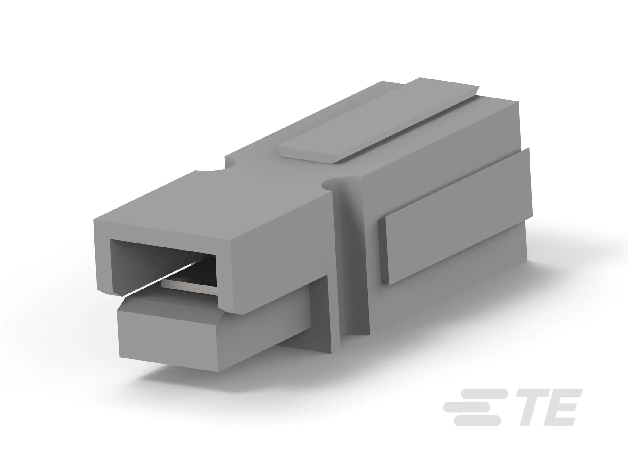 Produktfoto 1 von TE Connectivity AMP Power Stromversorgungssteckverbinder in robuster Ausführung Kabel Crimpbefestigung Stecker 1-polig /